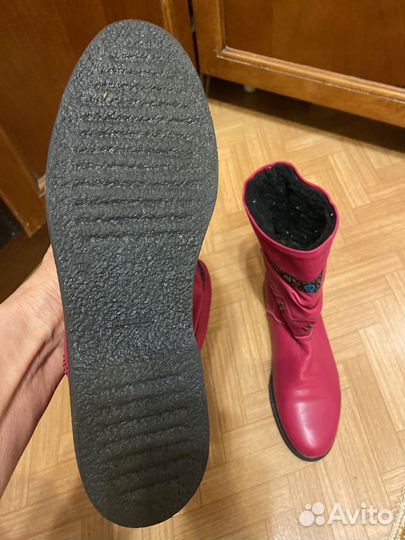 Сапоги женские на межсезонье, 38 размер