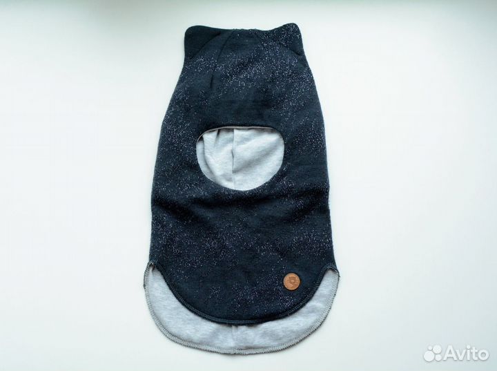 Зимний шлем Nels с ушками на 5-8 лет