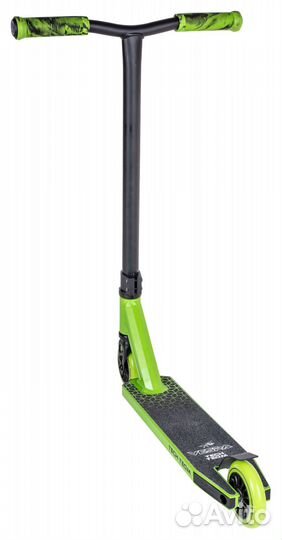 Самокат трюковой Tech Team Vespa зеленый новый