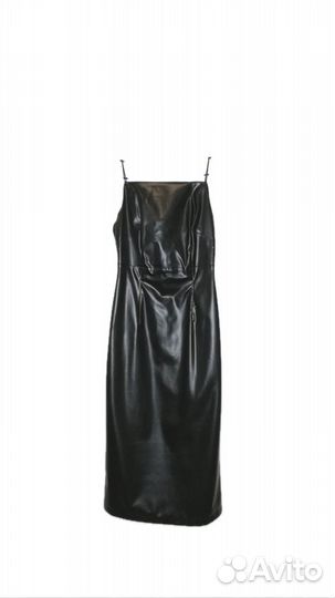 Кожаное платье lichi