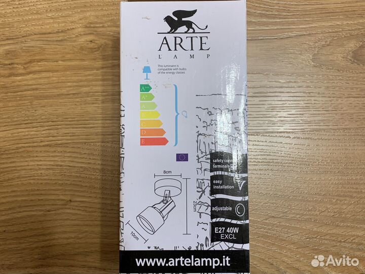 Новые настенные лампы с выключателями