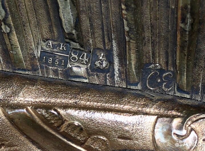 Казанская Икона Божией Матери - серебро