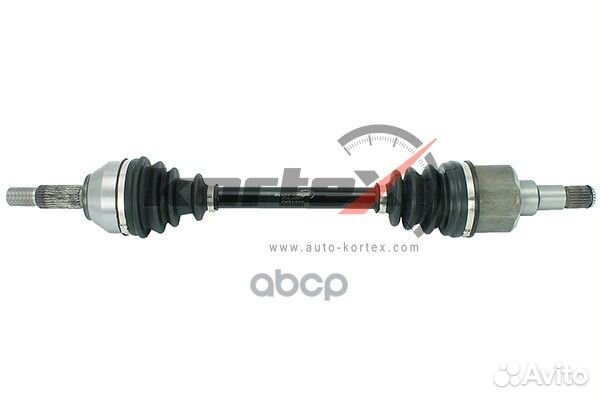 Приводной вал пер.L KVJ407 kortex