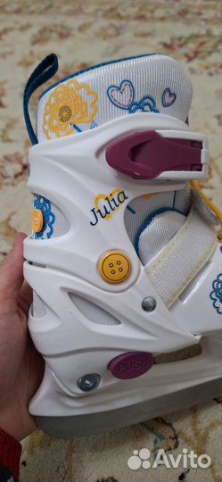 Коньки детские раздвижные 27 30