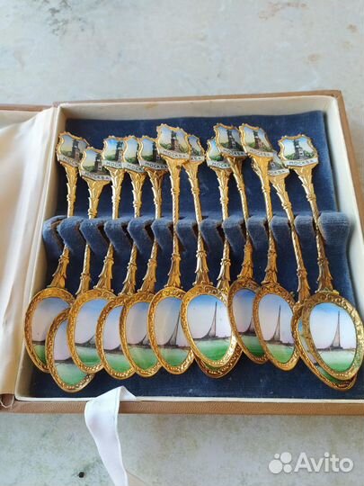 Набор декоративных чайных ложек
