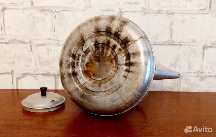 Чайник алюминиевый 2,5л, клеймо, СССР 1970ые