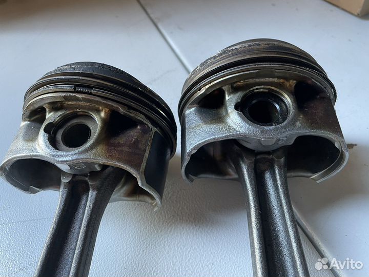 Шатун отдельно поршень 23мм 1,8-2,0л cdab
