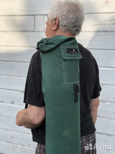 Чехол для коврика йоги Hugger Mugger зеленый