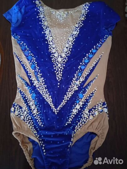Купальник для гимнастики и аэробики. Рост 150 см