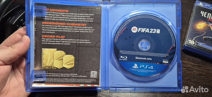 Fifa 23 ps4 диск