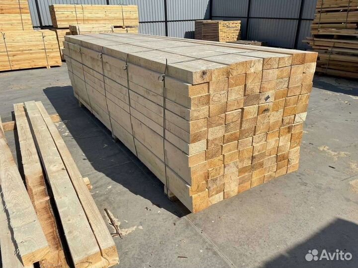 Брус обрезной ель