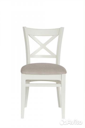 Стул марио т.601/тк. Velvet Lux 46 серо-бежевый