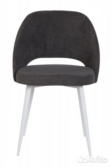 Стул эрика белый/тк. Десерт 13 серый