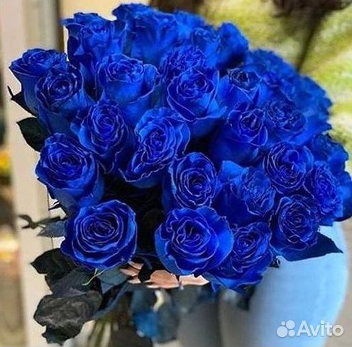 Синие розы. Цветы Букеты с доставкой