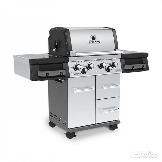 Газовый гриль встраиваемый broil king imperial S 4