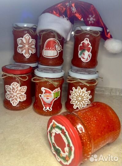 Красная икра форели