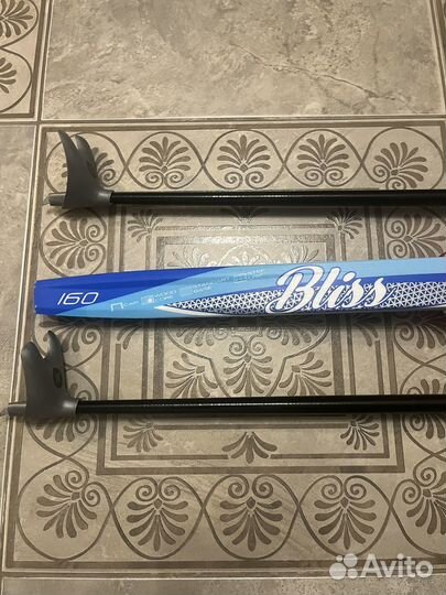 Лыжи беговые детские 160 с ботинками