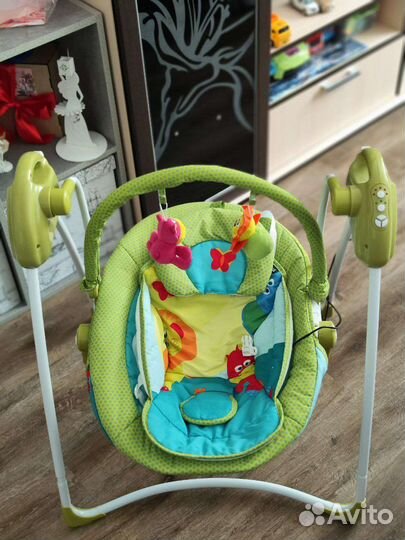 Детские электронные качели для новорожденных