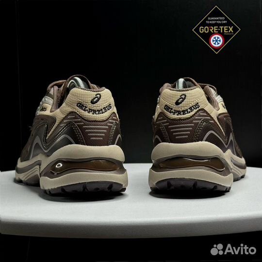 Кроссовки зимние Asics Gel-Preleus brown and begie