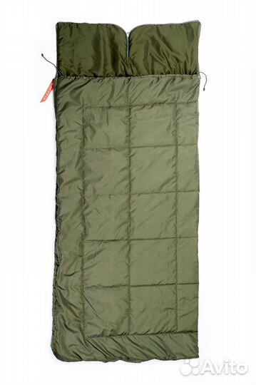 Спальный мешок с компрессионным чехлом летний