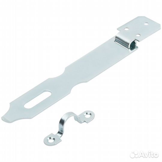 Накладка дверная нда 180х35 мм цинк