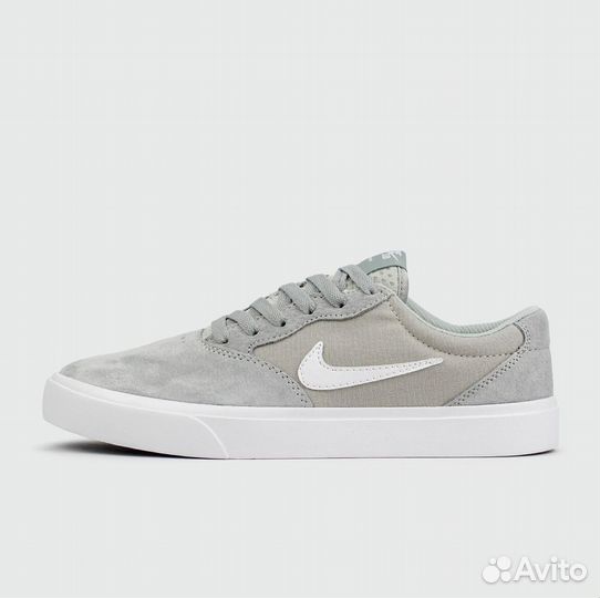 Кеды Nike SB Chron Suede Grey White оригинал новые