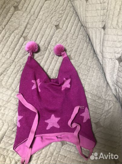 Шапка осень на девочку