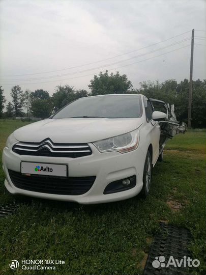 Citroen C4 1.6 МТ, 2011, битый, 190 828 км