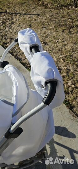 Санки-коляска,зимние на колесах Pikate 