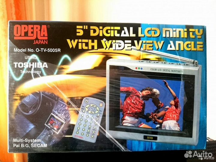 Новый автомобильный LCD телевизор