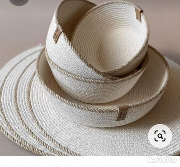 Салфетки на стол круглые