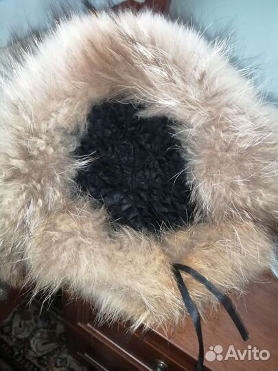 Шапка мужская енотовая