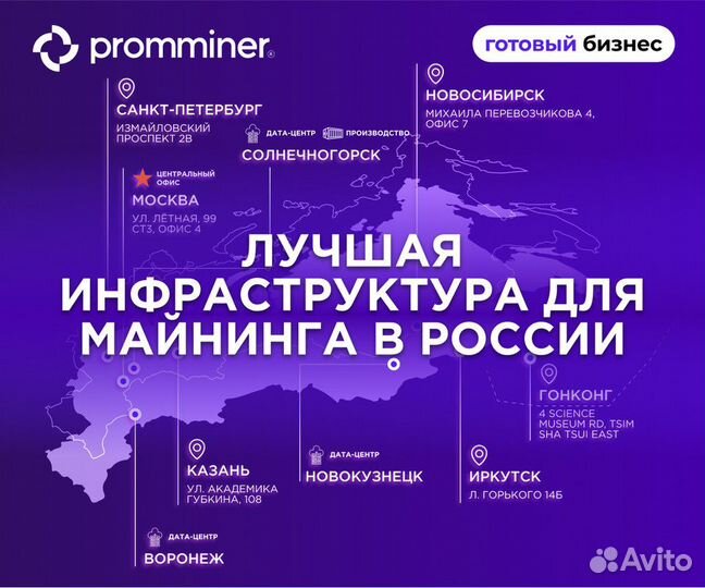 Бизнес под ключ майнинг доход 106% годовых