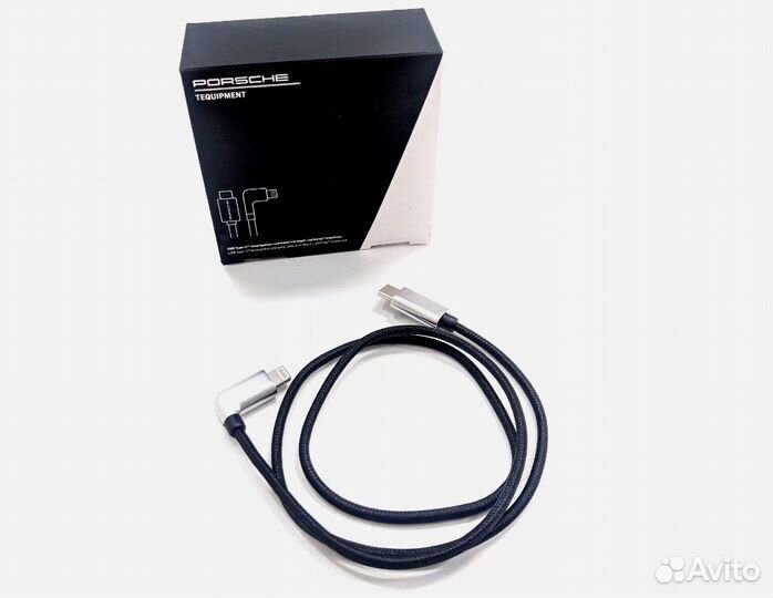 Оригинальный кабель Porsche. Type C - Lightning