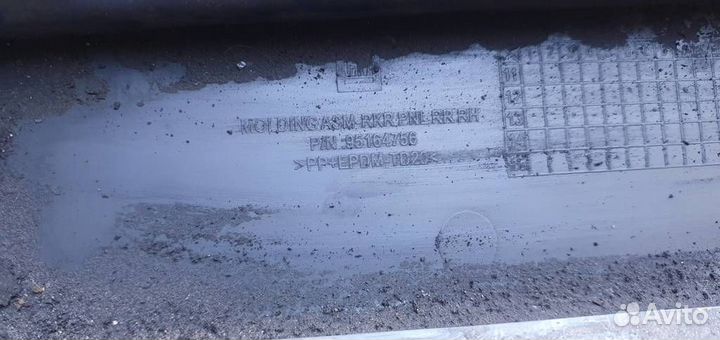 Накладка порога наружняя Opel Mokka 2012-2019