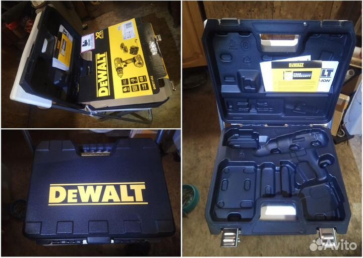 Бокс Ящик Чемодан Tstak, Сумка, Шуруповерт DeWalt