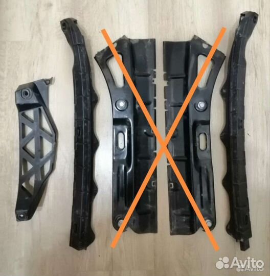 Кронштейн заднего бампера Skoda Octavia A5