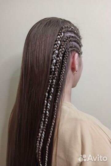 Косы, брейды, афрокосы, SE и DE косы, афрорезинки