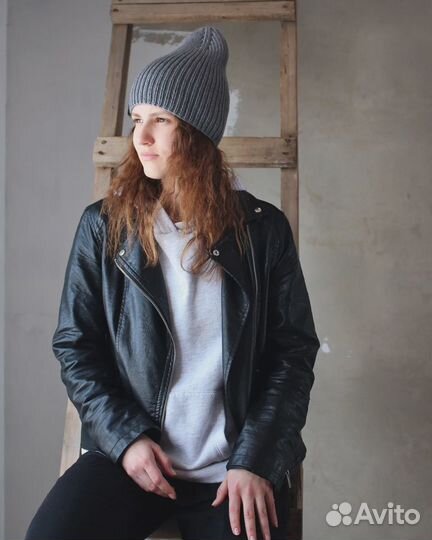 Шапка вязаная