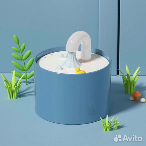 Керамическая поилка для кошек/собак, новая купальн