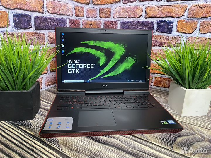 Игровой ноутбук Dell i5/3.50GHz/SSD/FullHD/1050TI