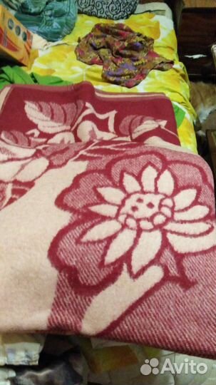 Одеяло шерстяное СССР