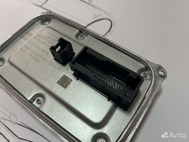 Модуль управления фар Mercedes CLS w218 W212 рест