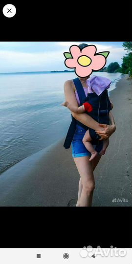 Рюкзак переноска кенгуру babybjorn