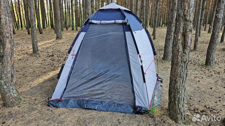 Палатка кемпинговая FHM Alioth 4 black-out