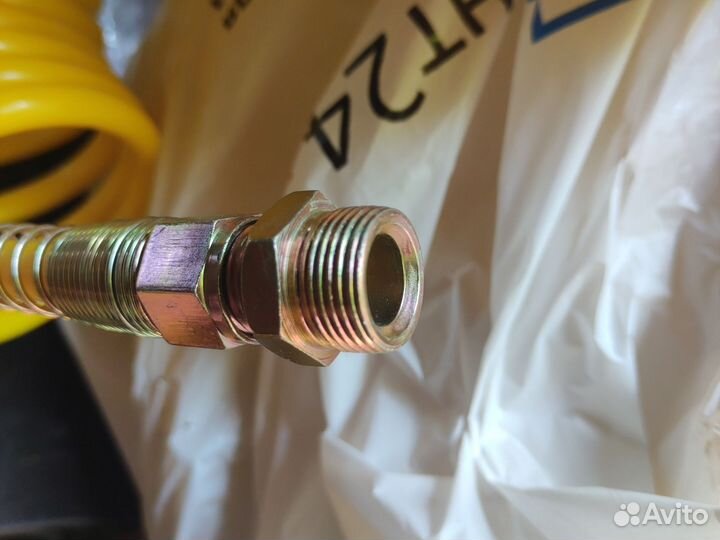 Шланг пневматический М22 7,5М желтый (JC-004) PE