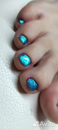 Маникюр смарт педикюр френч пайп миндаль наращиван