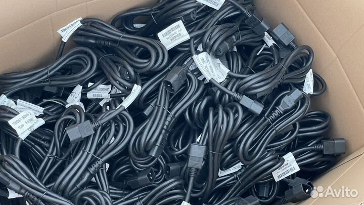 От 10шт 3*1мм C13-C14 новые удлинители кабеля