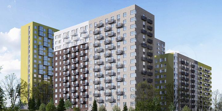 2-к. квартира, 55 м², 12/14 эт.