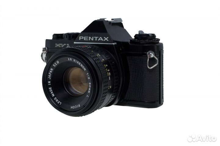 Pentax MV1 с объективом Ricoh XR Rikenon 50mm f2